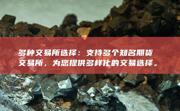 支持多个知名期货交易所