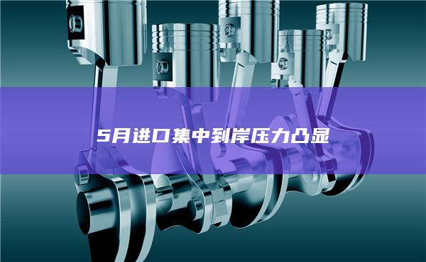 5月进口集中到岸压力凸显