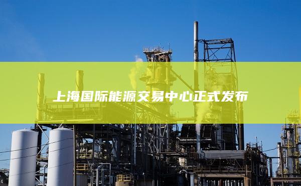 上海国际能源交易中心正式发布