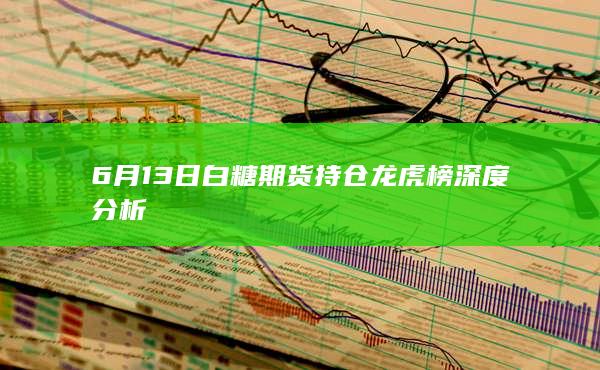 6月13日白糖期货持仓龙虎榜深度分析