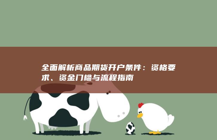 资金门槛与流程指南