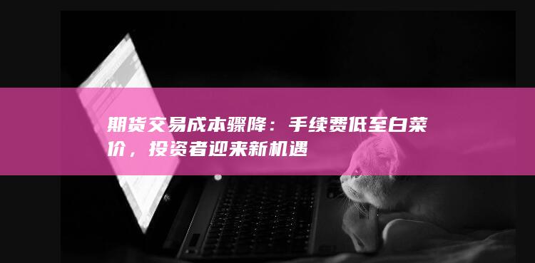 手续费低至白菜价
