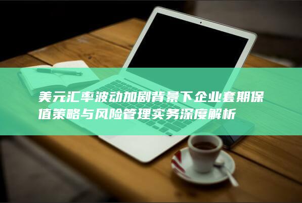 美元汇率波动加剧背景下企业套期保值策略与风险管理实务深度解析