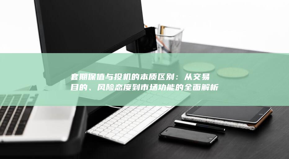 风险态度到市场功能的全面解析