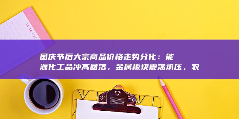能源化工品冲高回落