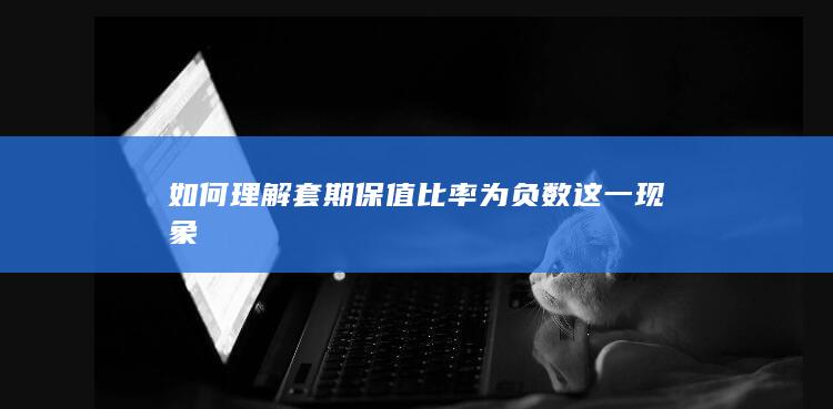 如何理解套期保值比率为负数这一现象