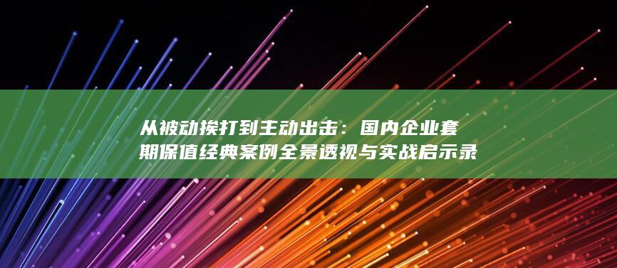 国内企业套期保值经典案例全景透视与实战启示录