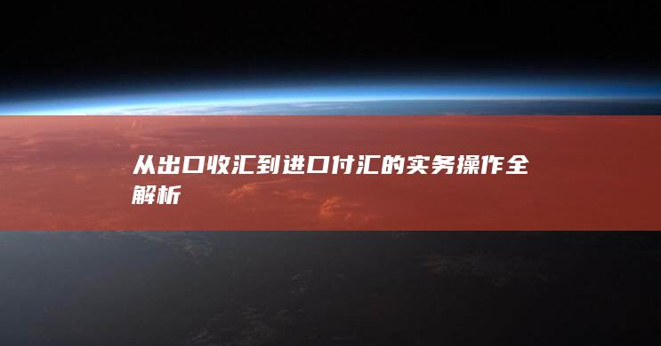 从出口收汇到进口付汇的实务操作全解析