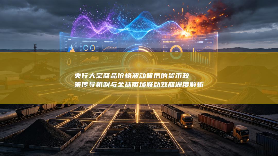 央行大宗商品价格波动背后的货币政策传导机制与全球市场联动效应深度解析