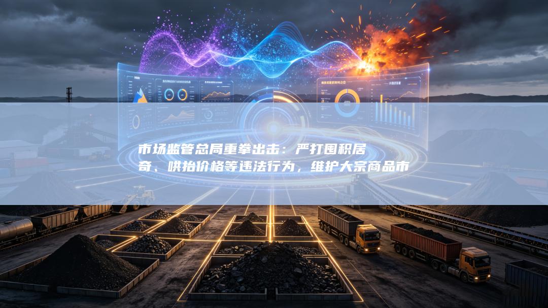 市场监管总局重拳出击