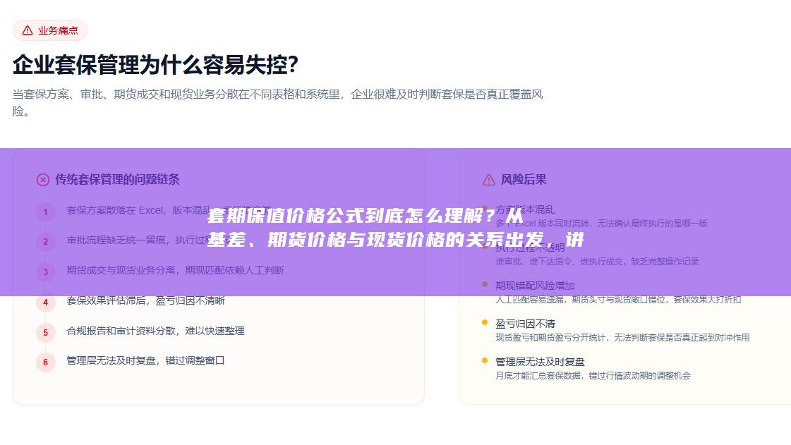期货价格与现货价格的关系出发