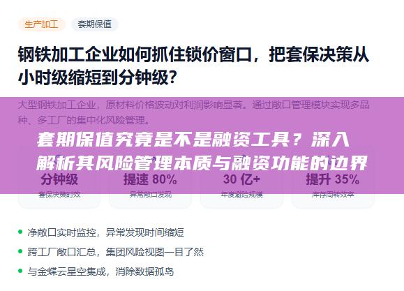 深入解析其风险管理本质与融资功能的边界