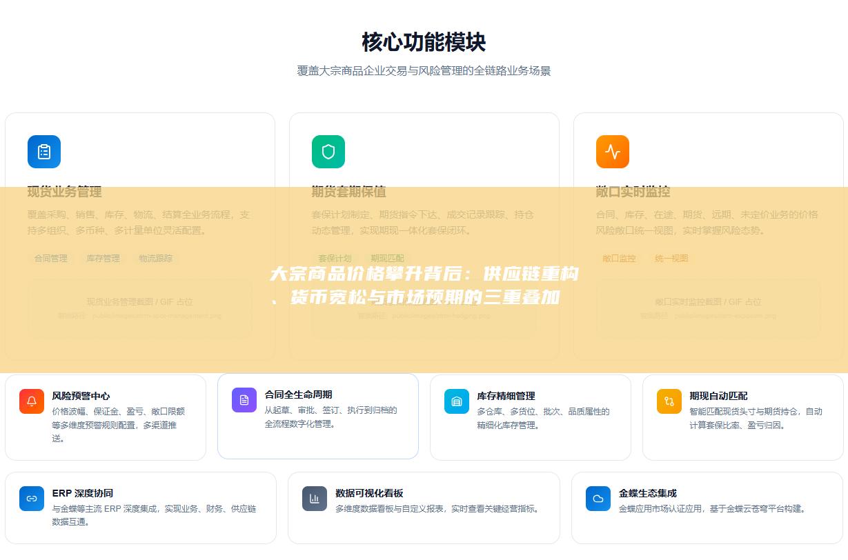 大宗商品价格攀升背后