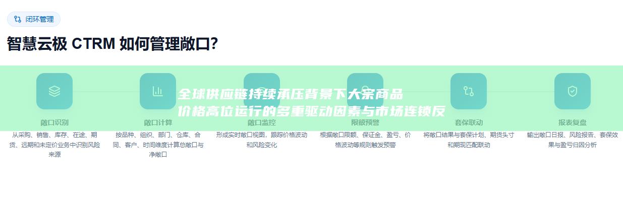 全球供应链持续承压背景下大宗商品价格高位运行的多重驱动因素与市场连锁反应深度观察