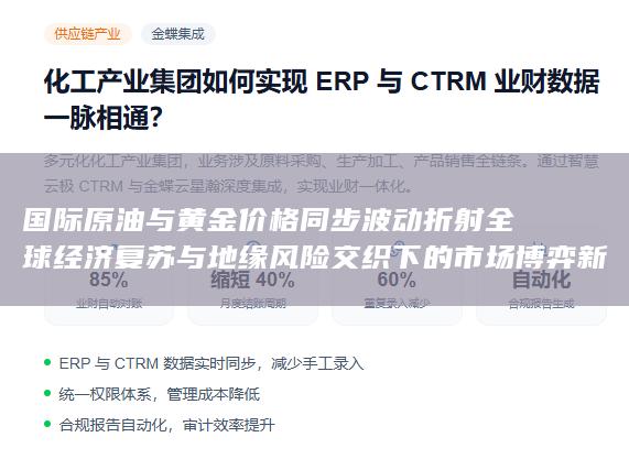 国际原油与黄金价格同步波动折射全球经济复苏与地缘风险交织下的市场博弈新态势