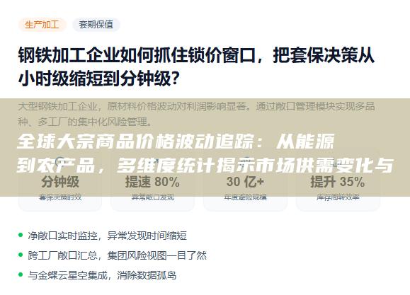 多维度统计揭示市场供需变化与通胀传导路径