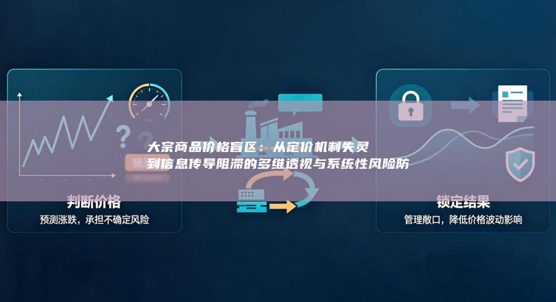 从定价机制失灵到信息传导阻滞的多维透视与系统性风险防范路径分析