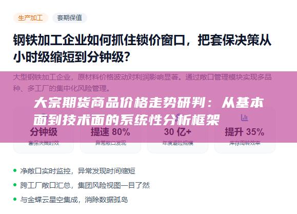 大宗期货商品价格走势研判
