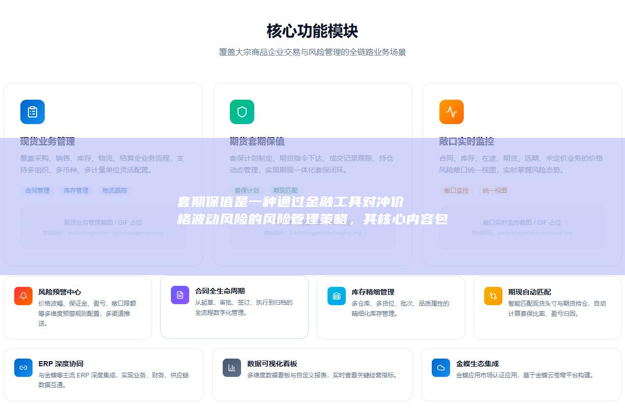 识别现货或资产面临的价格风险敞口