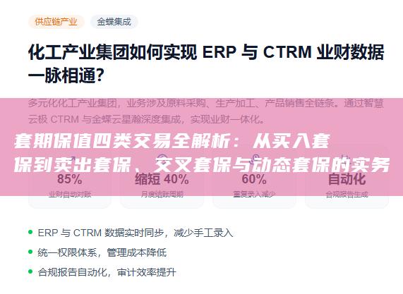 交叉套保与动态套保的实务指南