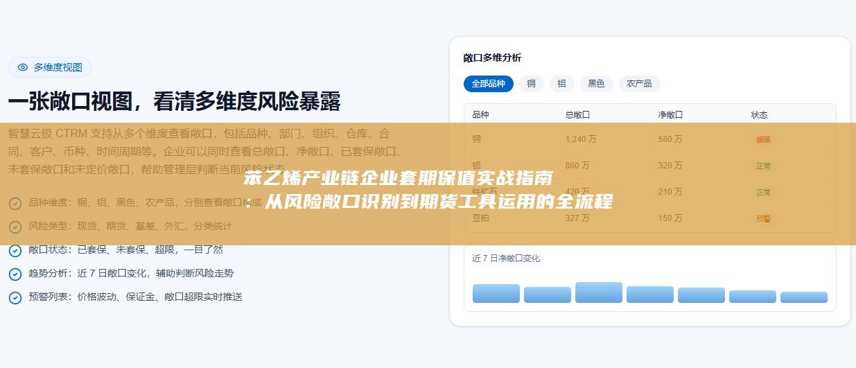 从风险敞口识别到期货工具运用的全流程细节解析