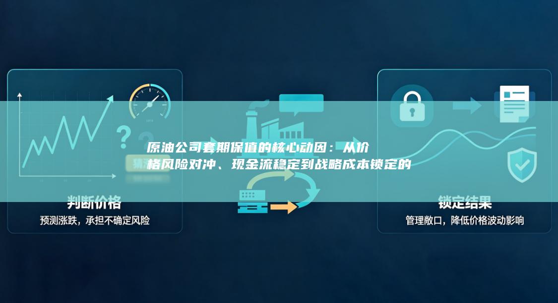 原油公司套期保值的核心动因