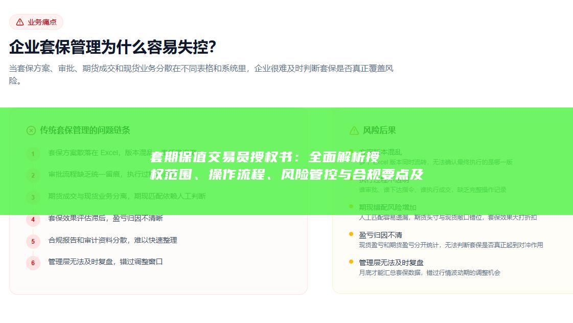 风险管控与合规要点及实务应用指南