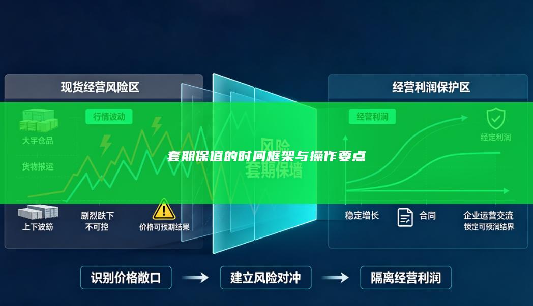 套期保值的时间框架与操作要点