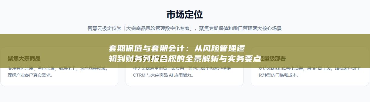 套期保值与套期会计